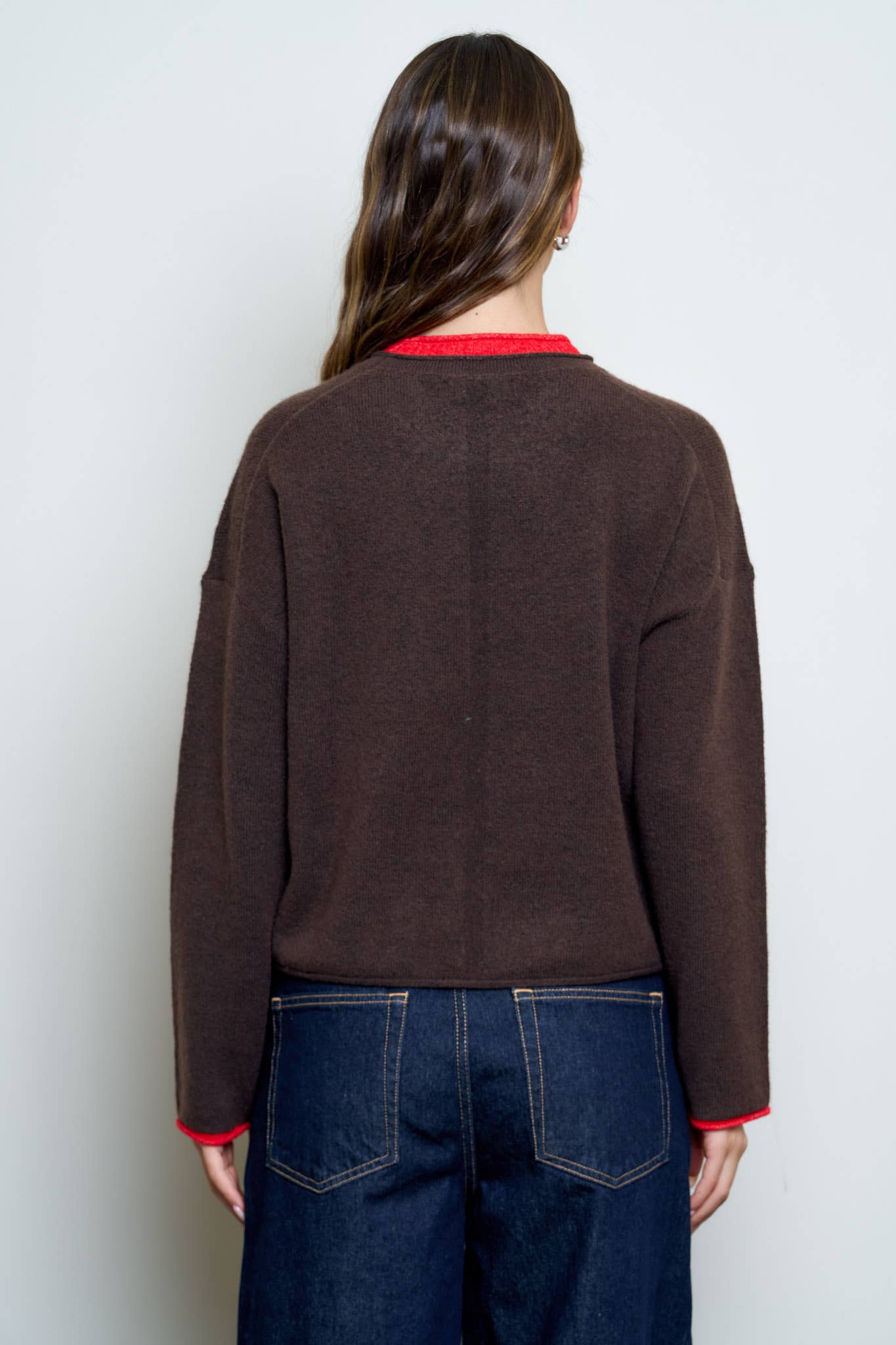 Elise Contrast Pullover