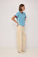 The Cait Top | Sporty Contrast Band Tee