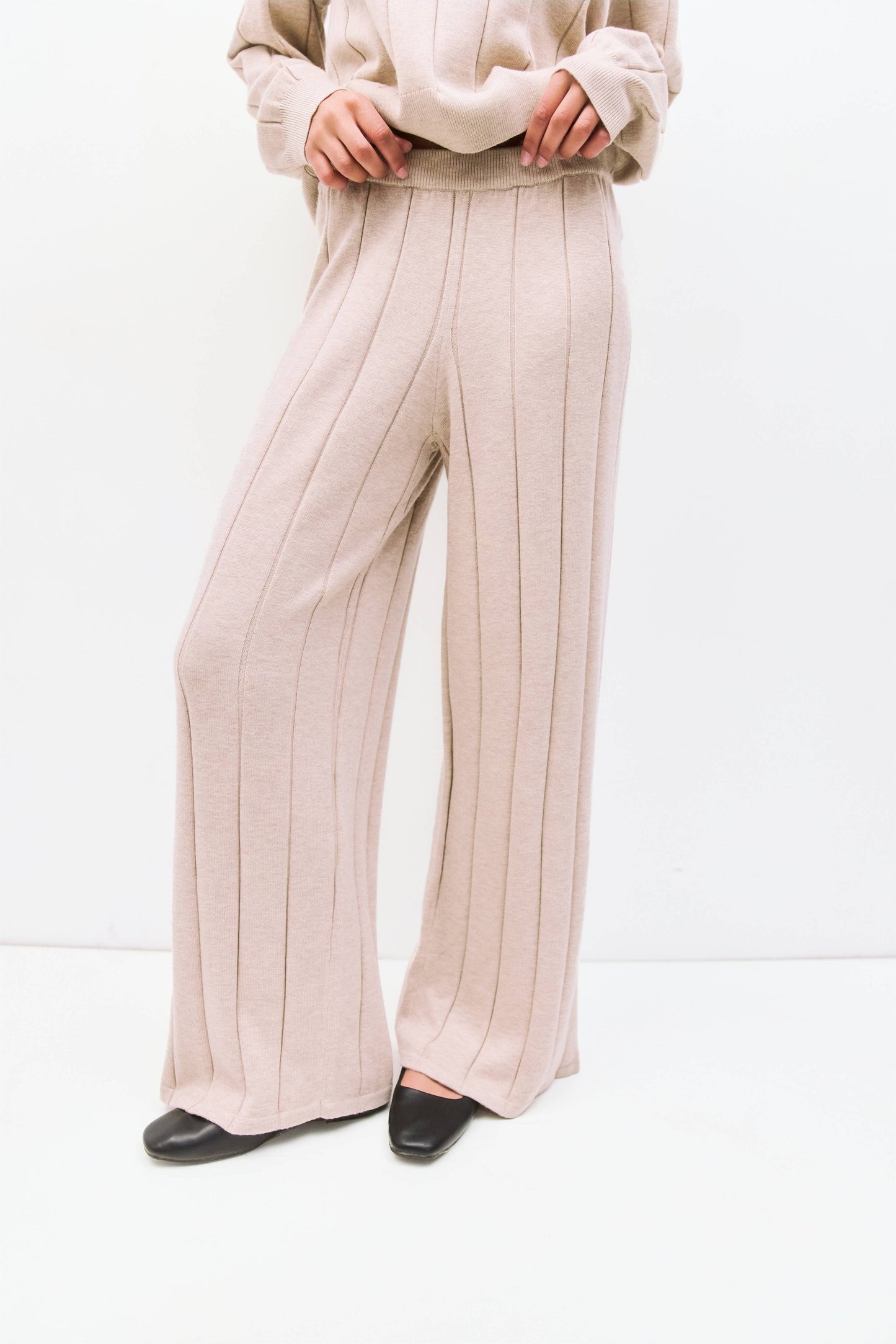 The Lennon Pants | Wide Rib Lounge Pants
