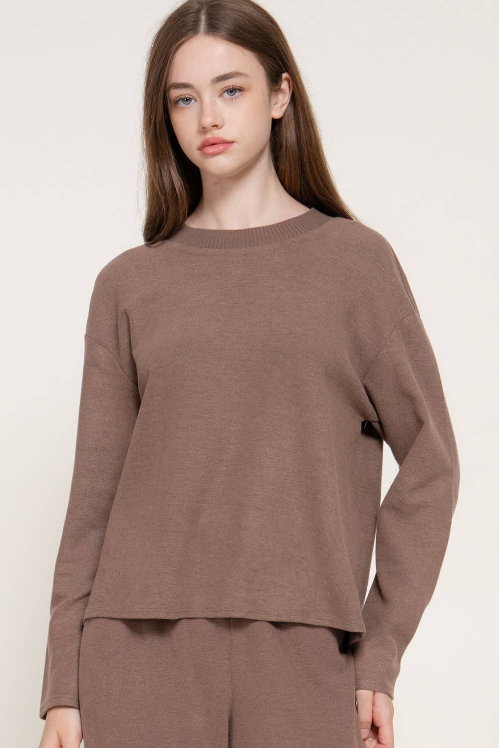 Ava Soft Knit Sweater Top
