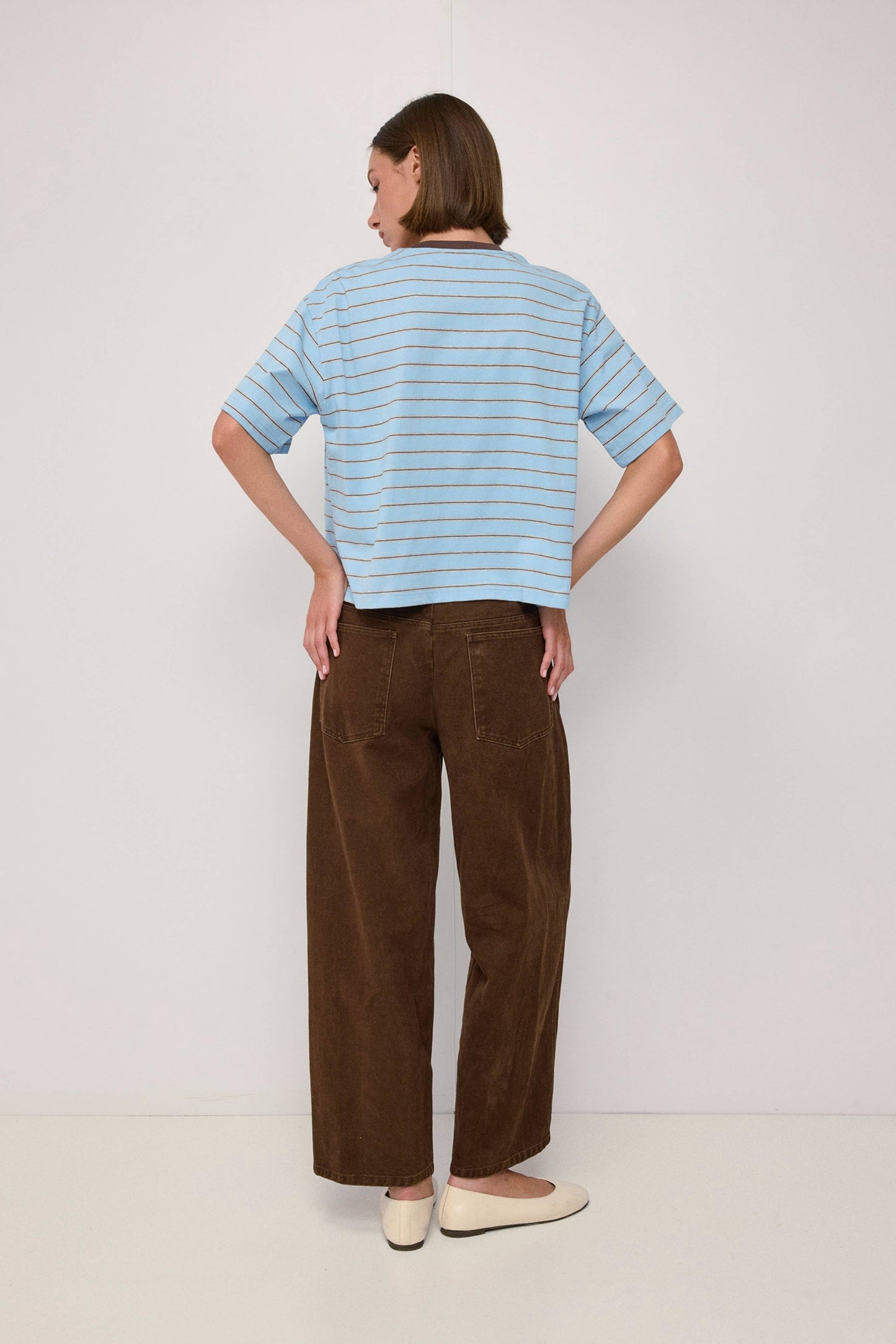 The Luna Top | Relaxed Striped T-Shirt