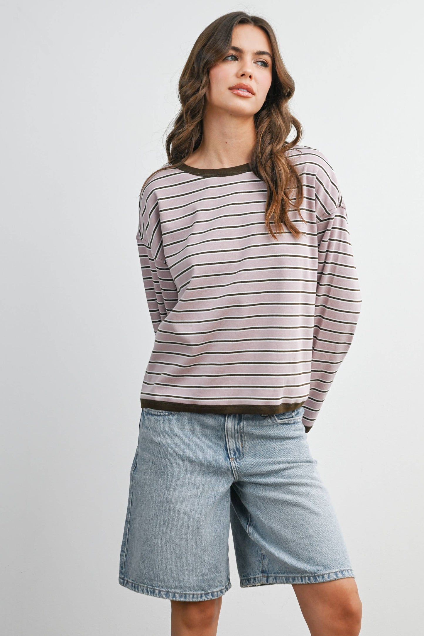 Rein Loose Fit Long Sleeve Top