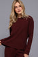 Ava Soft Knit Sweater Top