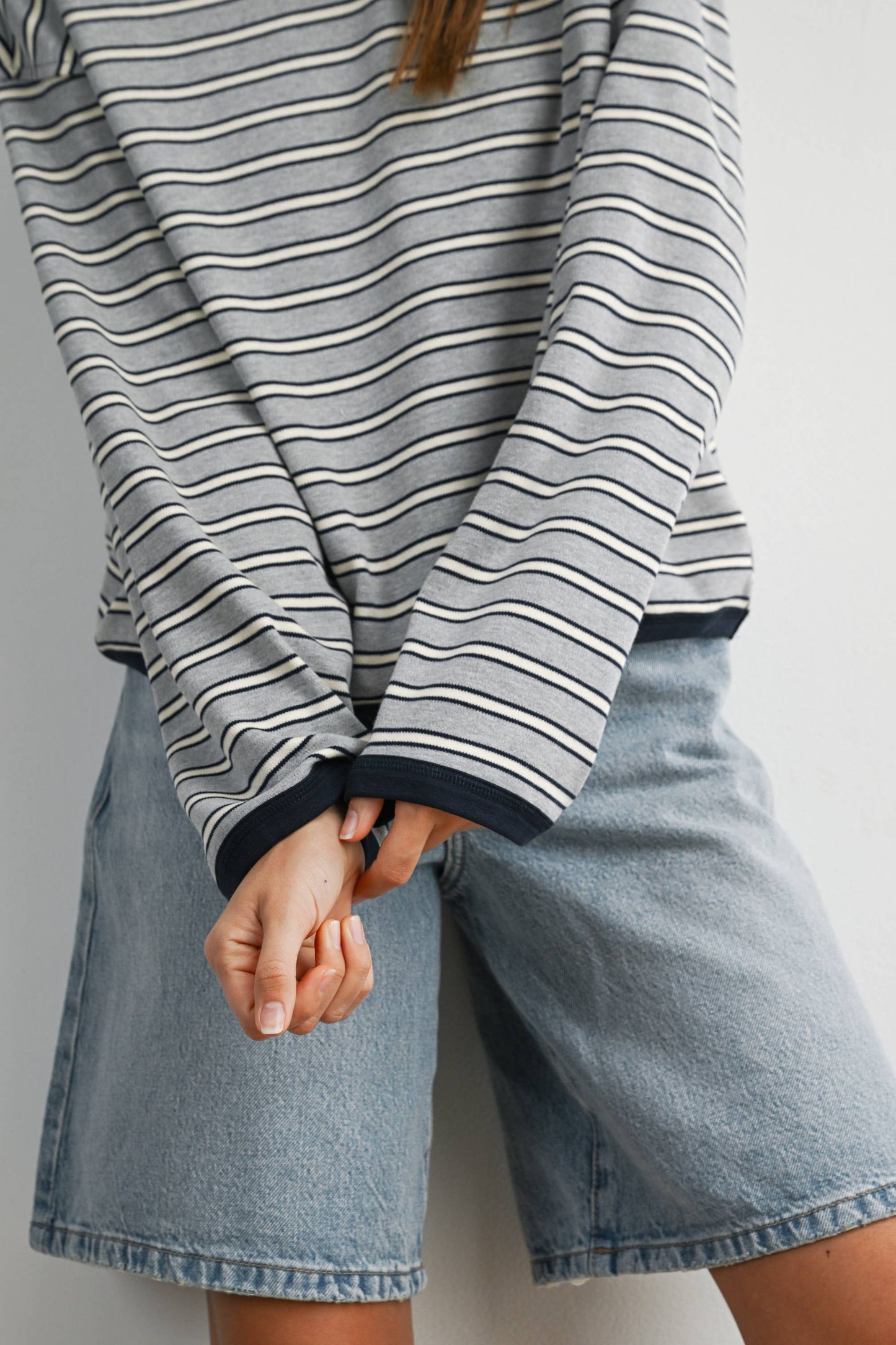 Rein Loose Fit Long Sleeve Top