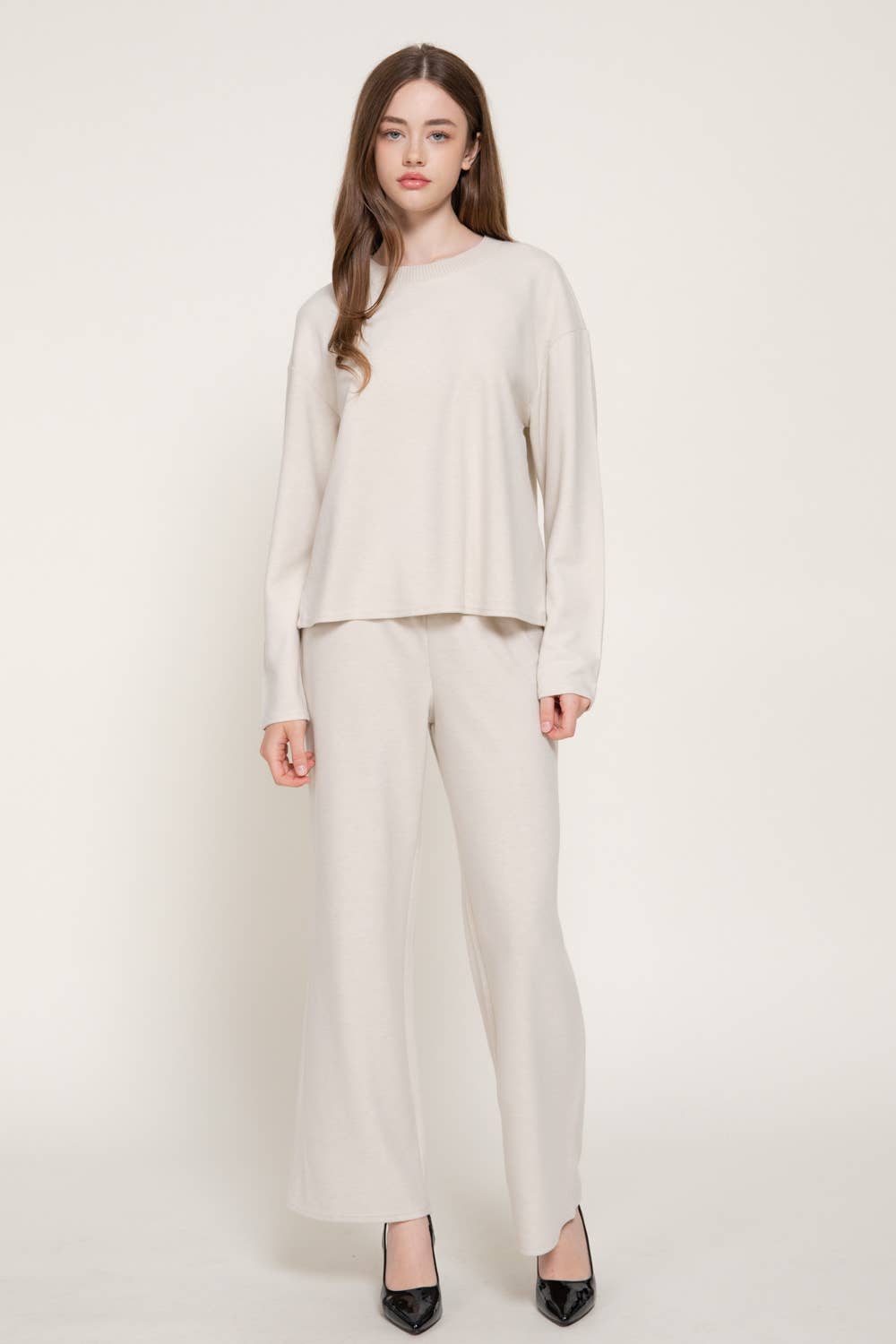 Ava Soft Knit Sweater Top
