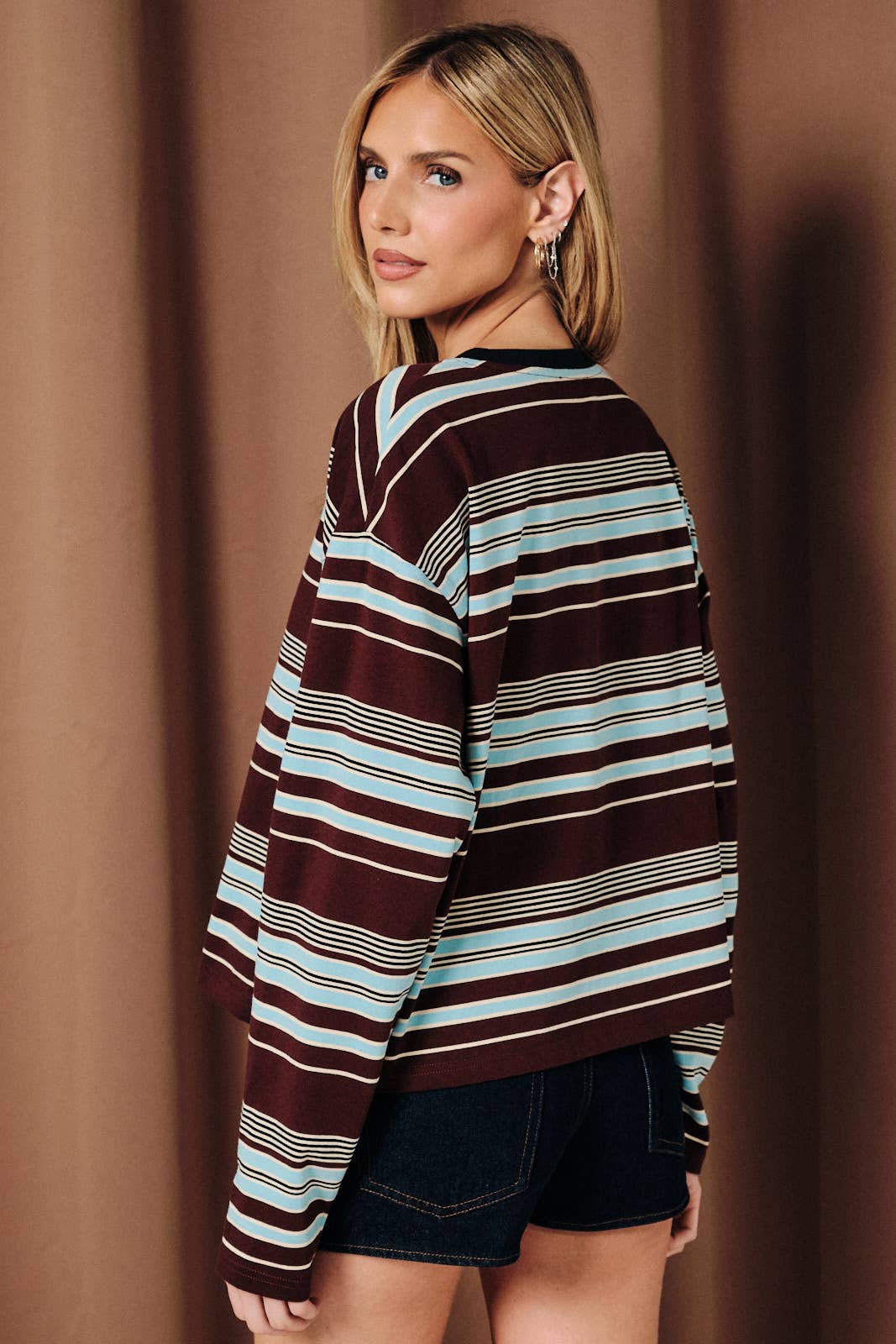 Rumi Stripe Top