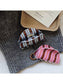 Beau Striped Half Moon Hair Clip
