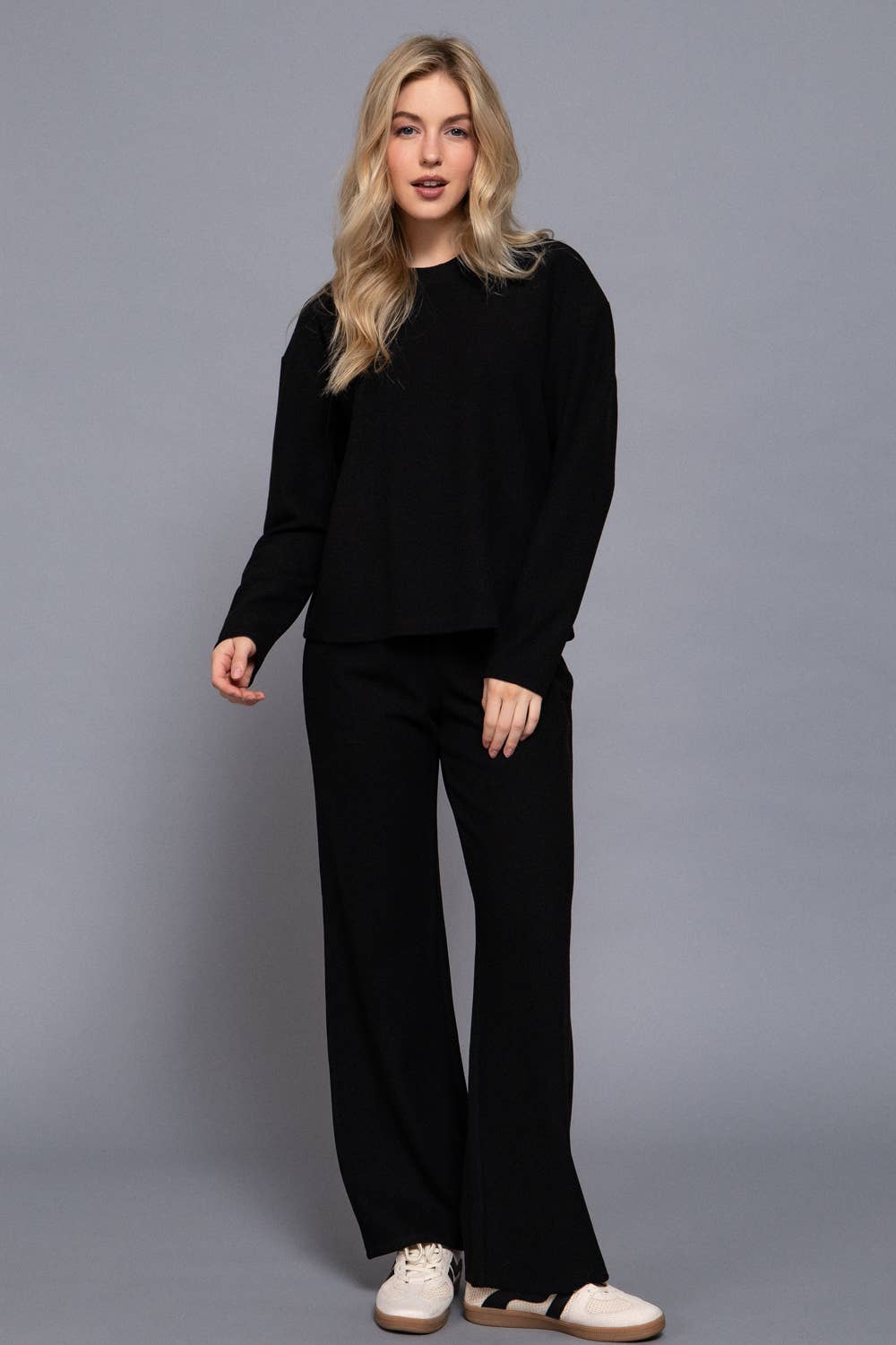 Ava Soft Knit Sweater Top