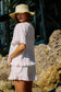 Roma Ruffled Hem Polka Dot Shorts