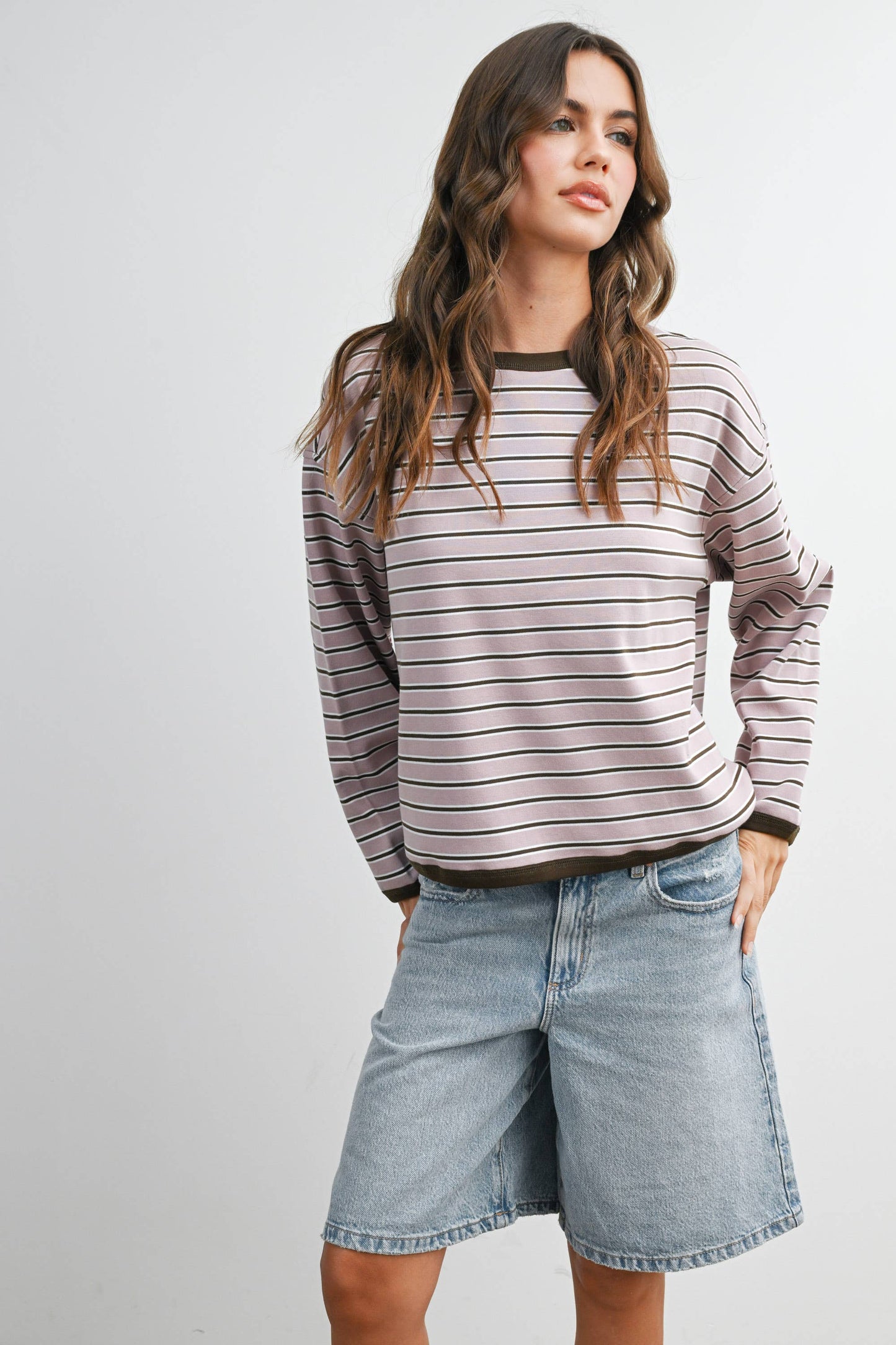 Rein Loose Fit Long Sleeve Top