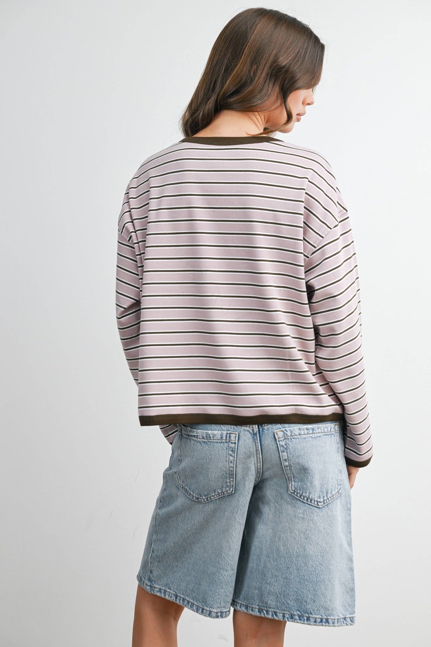 Rein Loose Fit Long Sleeve Top