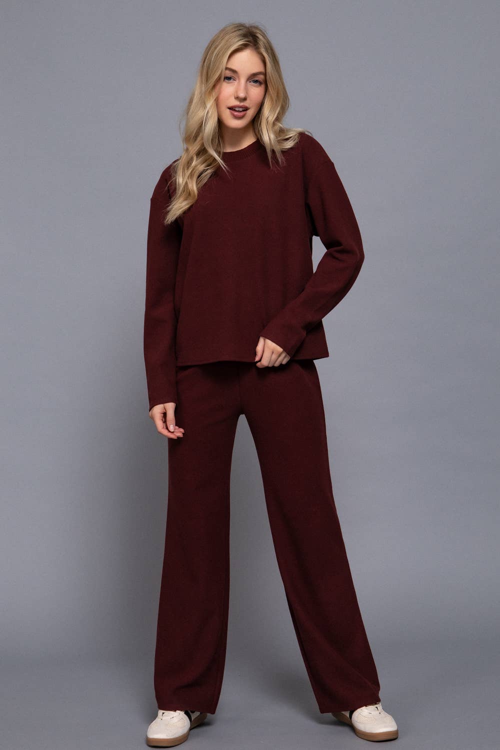 Ava Soft Knit Sweater Top